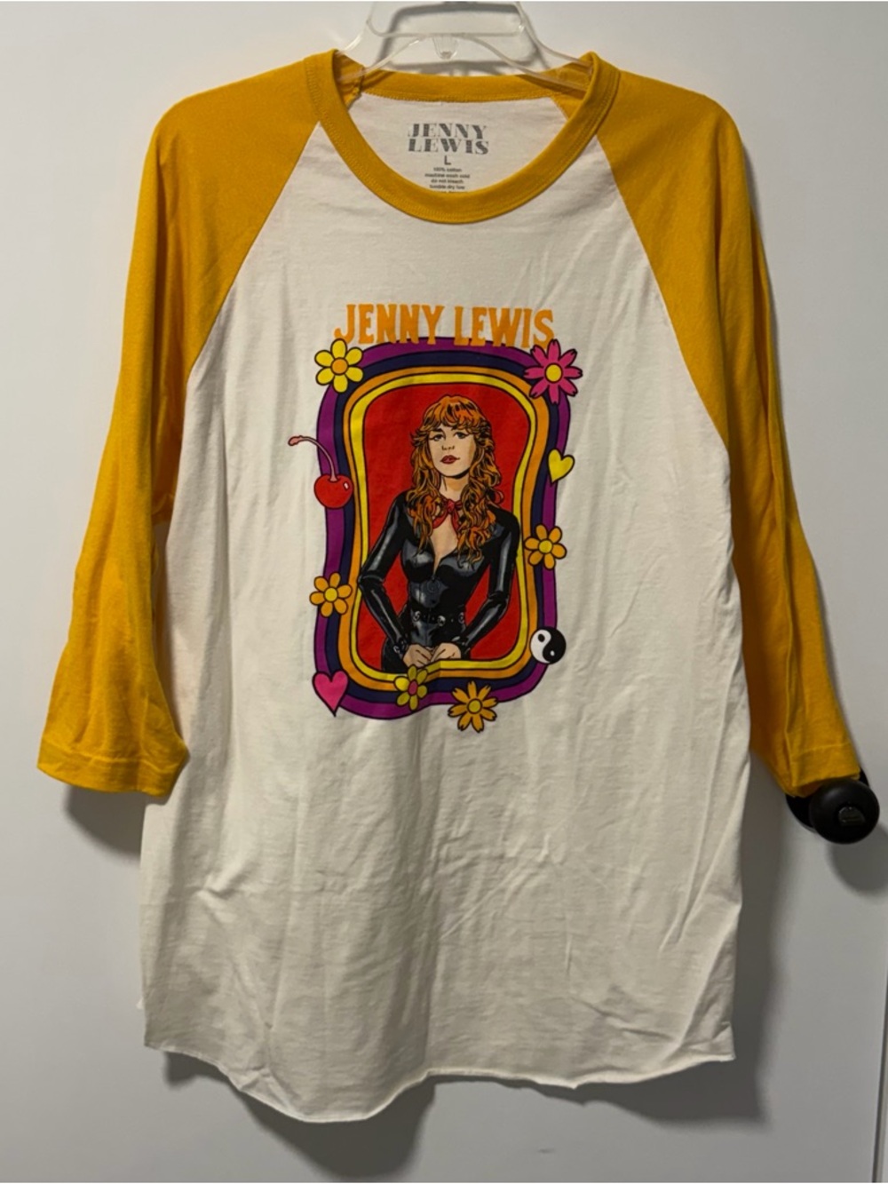 Jenny Lewis Merch Baseball T-Shirt | Size Large | Never Worn | Rilo Kiley